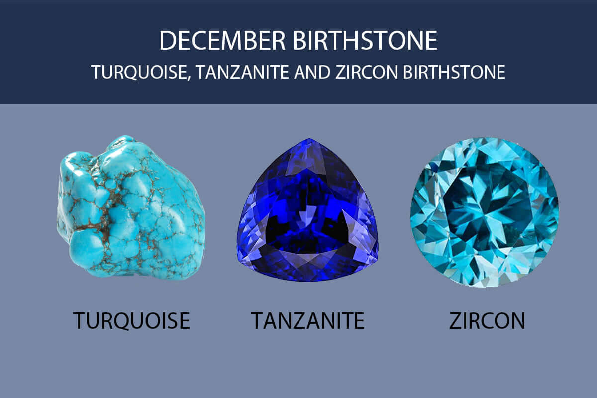 Birthstone Tanzanite Zircon Associated Month Birthstones By Month