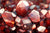 Rocks containing ruby mineral in it