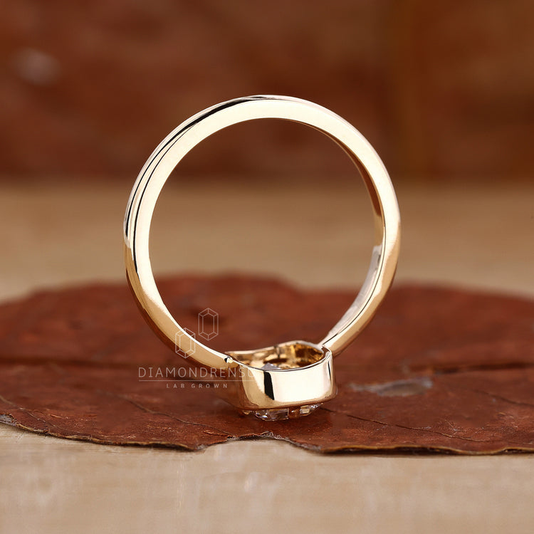 Buy Engagement ring with emerald cut engagement ring.