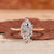 Elegant marquise diamond ring designed for timeless beauty.