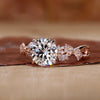 Round Brilliant Cut Lab-Grown Diamond Nature Inspired Ring 1 - 2 CT