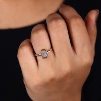 Yellow gold ring in simple ring design.