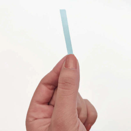 Use a thin piece of string or a strip of paper. If using string, make sure it is not stretchy. Use a thin piece of string or a strip of paper. If using string, make sure it is not stretchy.