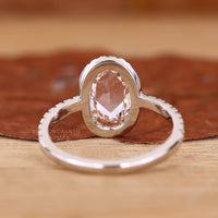 Buy Engagement ring with Oval Rose Cut Engagement Ring.
