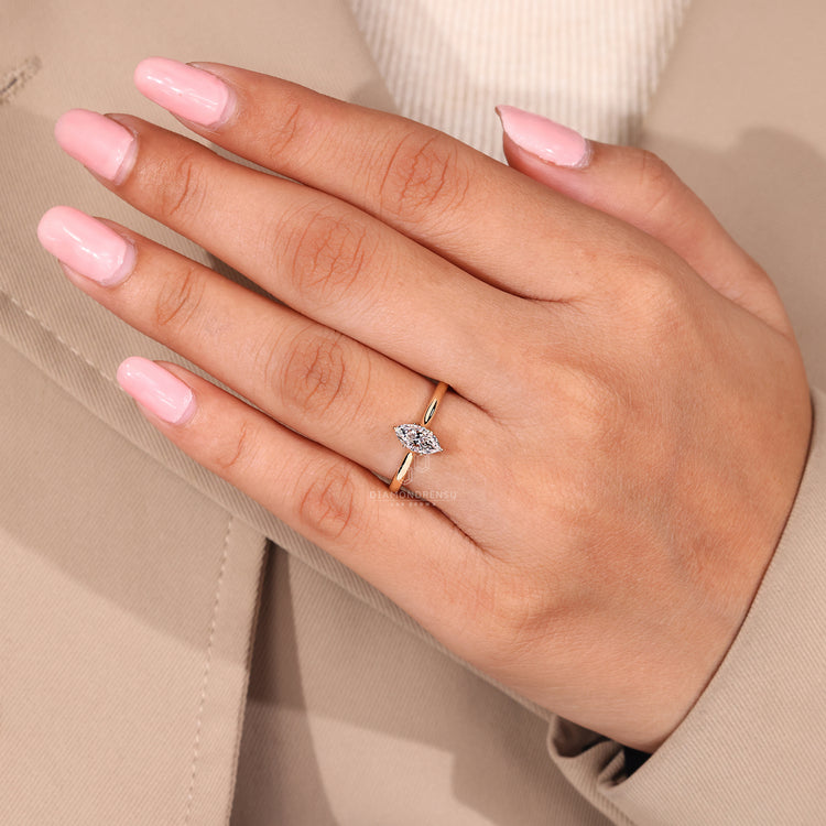 Handmade ring with handmade jewelry.