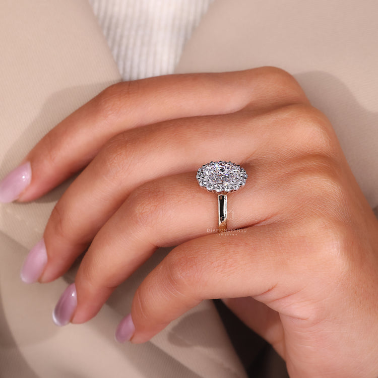 Handmade oval cut ring by Diamondrensu AU.