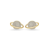 Planet Lab-Grown Diamond Stud + Solid Gold Earrings