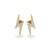 Lightning Bolt Lab-Grown Diamond Stud + Solid Gold Earrings Lightning Bolt Lab-Grown Diamond Stud + Solid Gold Earrings