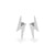 Lightning Bolt Lab-Grown Diamond Stud + Solid Gold Earrings