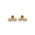Infinity Symbol Lab-Grown Diamond Stud + Solid Gold Earrings