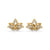 Lotus Stud Lab-Grown Diamond + Solid Gold Earrings Lotus Stud Lab-Grown Diamond + Solid Gold Earrings
