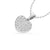 Chubby Heart Lab-Grown Diamond + Solid Gold Pendant Necklace