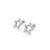 Open Star Lab-Grown Diamond Stud + Solid Gold Earrings