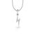 Lightning Bolt Lab-Grown Diamond + Solid Gold Stud Pendant Necklace Lightning Bolt Lab-Grown Diamond + Solid Gold Stud Pendant Necklace