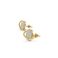 Planet Lab-Grown Diamond Stud + Solid Gold Earrings