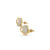 Planet Lab-Grown Diamond Stud + Solid Gold Earrings