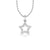 Open Star Lab-Grown Diamond + Solid Gold Pendant Necklace Open Star Lab-Grown Diamond + Solid Gold Pendant Necklace