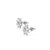 Pinwheel Lab-Grown Diamond Stud + Solid Gold Earrings