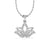 Lotus Lab-Grown Diamond + Solid Gold Pendant Necklace Lotus Lab-Grown Diamond + Solid Gold Pendant Necklace