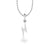 Lightning Bolt Lab-Grown Diamond + Solid Gold Stud Pendant Necklace