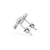 Love is The Key Lab-Grown Diamond Stud + Solid Gold Earrings