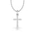 Cross Lab-Grown Diamond + Solid Gold Pendant Necklace