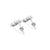4 Leaf Open Clover Lab-Grown Diamond Stud + Solid Gold Earrings