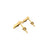 Open Star Lab-Grown Diamond Stud + Solid Gold Earrings