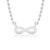 Infinity Symbol Lab-Grown Diamond + Solid Gold Pendant Necklace