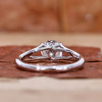 Buy Engagement ring with round diamond ring.
