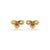 Infinity Symbol Lab-Grown Diamond Stud + Solid Gold Earrings
