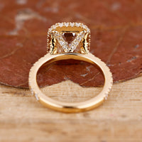 Buy Engagement ring in emerald cut engagement ring style.