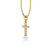 Cross Lab-Grown Diamond + Solid Gold Pendant Necklace