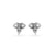 Evil Eye Lab-Grown Diamond Stud + Solid Gold Earrings