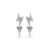 Lightning Bolt Lab-Grown Diamond Stud + Solid Gold Earrings