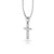 Cross Lab-Grown Diamond + Solid Gold Pendant Necklace