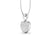 Chubby Heart Lab-Grown Diamond + Solid Gold Pendant Necklace
