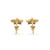 Open Star Lab-Grown Diamond Stud + Solid Gold Earrings