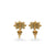Pinwheel Lab-Grown Diamond Stud + Solid Gold Earrings