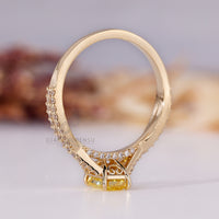 Buy Engagement ring in twisted pave engagement ring.