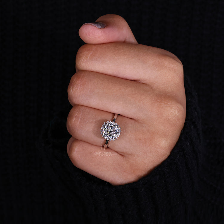 Buy Engagement ring offered with customise ring option.
