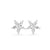 Flower Petal Marquise Cut Lab-Grown Diamond Stud + Solid Gold Earrings