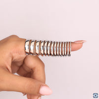 Simple wedding band for everyday wear.