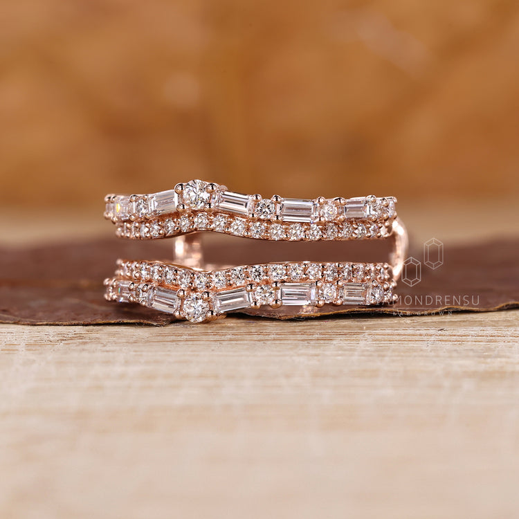 Custom wedding band and handmade band.