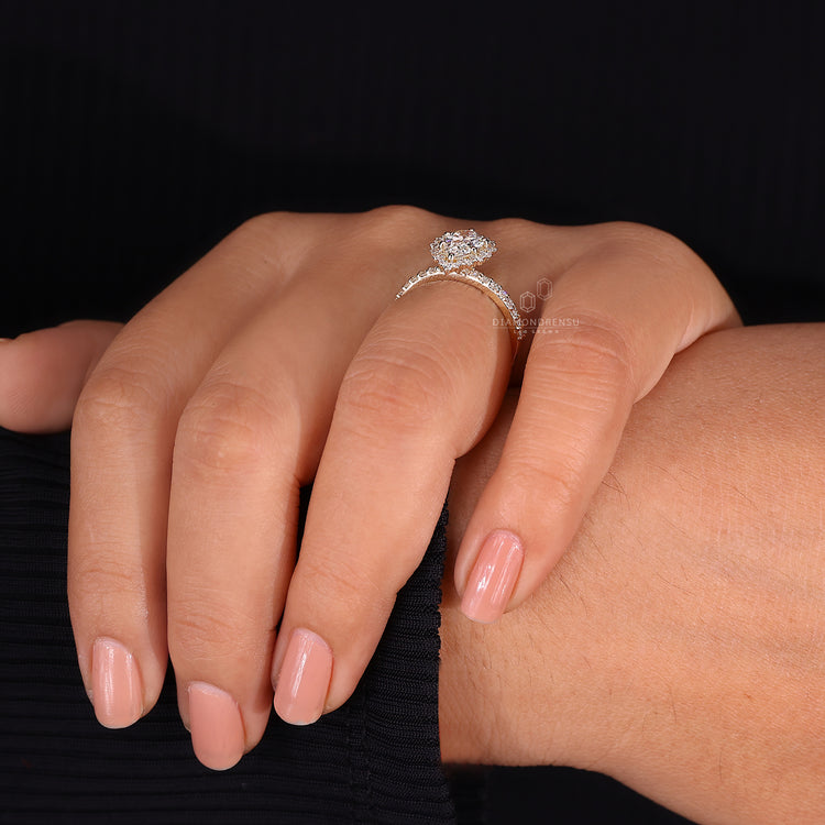 Handmade ring with care in every bit.