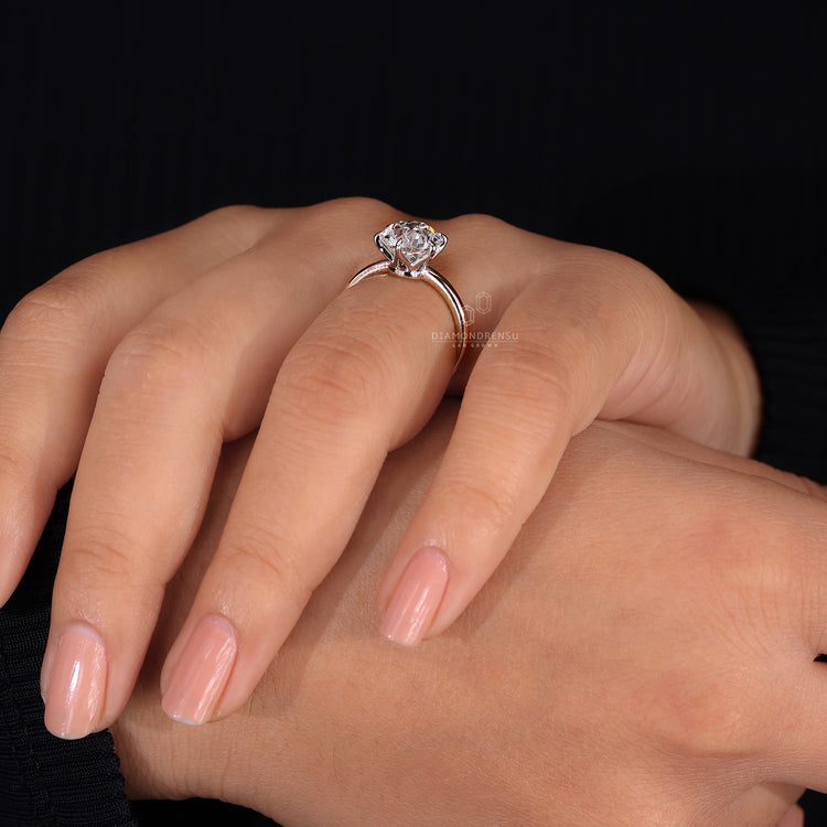 Buy Engagement ring with customise ring option.