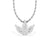 3 Petal Marquise Lab-Grown Diamond + Solid Gold Pendant Necklace