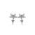 Flower Petal Marquise Cut Lab-Grown Diamond Stud + Solid Gold Earrings