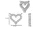 Open Heart Lab-Grown Diamond + Solid Gold Pendant Necklace