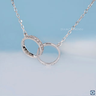Semi Pavé Love Link Chain Bracelet